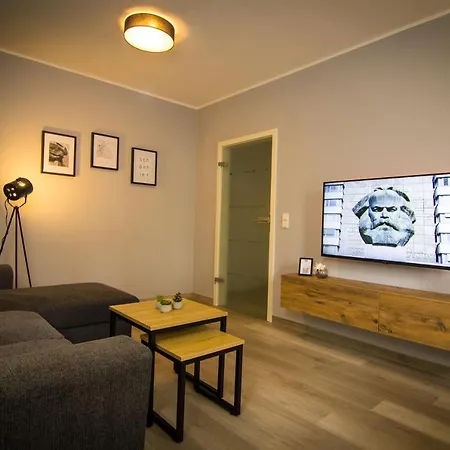 Stayfine - Smartes Design In Hilbersdorf Lägenhet Chemnitz